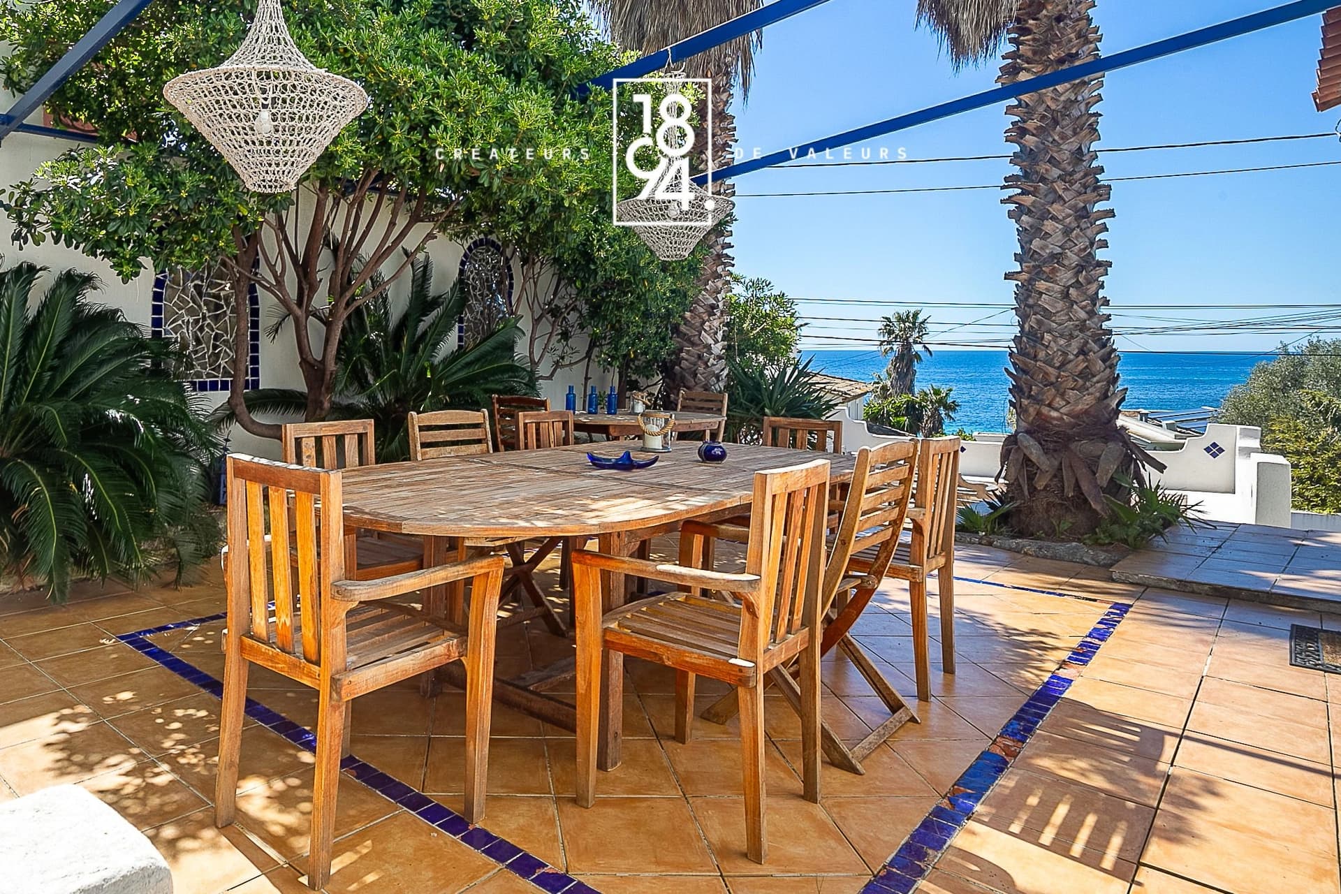 Maison à vendre, propriété de luxe 7 pièces de 198 m², piscine, pool house, parking en bord de mer